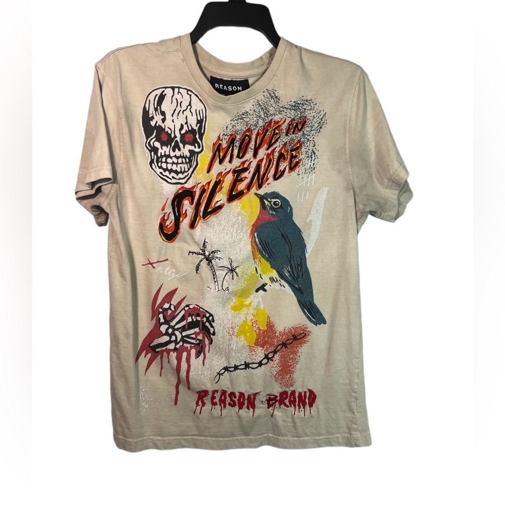 Reason 'move to silence' tee shirt